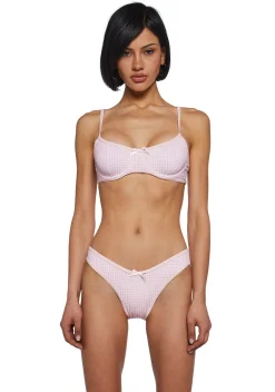 x_Sunday Brunch Swim*Summer Fling Bikini Set - Pink
