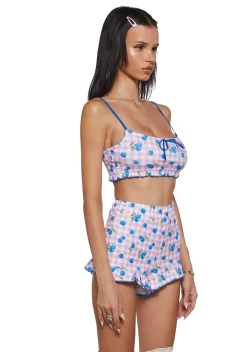 Sugar Thrillz Lingerie*Summer Season Lounge Set
