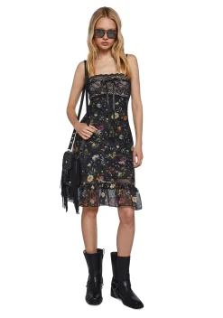 Current Mood Dresses|Plus*Sunkissed Sunsets Midi Dress