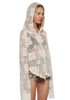 Current Mood Outerwear|Sweatshirts & Hoodies*Sunset Fling Crochet Poncho