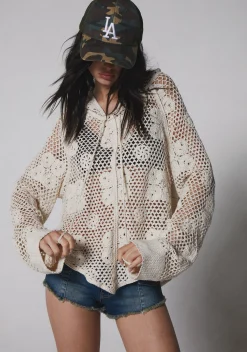 Current Mood Outerwear|Sweatshirts & Hoodies*Sunset Fling Crochet Poncho