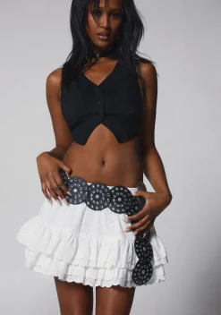 Sugar Thrillz Bottoms|Skirts*Sunshine Promises Mini Skirt