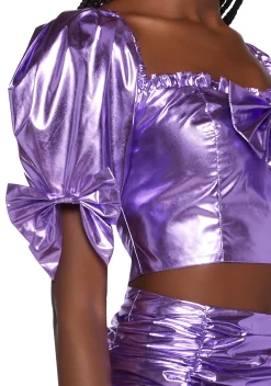Sugar Thrillz Tops*Superstar Dreams Crop Top