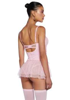 Sugar Thrillz Lingerie*Sweet Courtship Lace Teddy