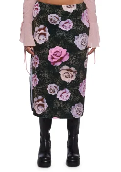 dELiA*s by Dolls Kill Bottoms|Skirts*Sweet Disposition Velour Midi Skirt