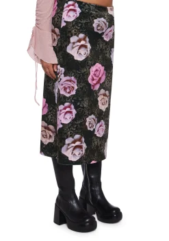 dELiA*s by Dolls Kill Bottoms|Skirts*Sweet Disposition Velour Midi Skirt
