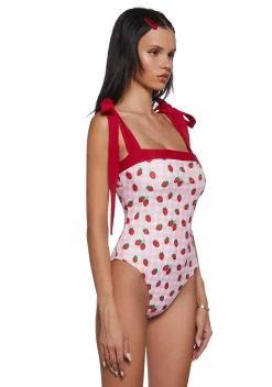 Sugar Thrillz Swim|Plus*Sweet Life One Piece Swimsuit - Gingham