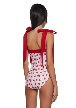 Sugar Thrillz Swim|Plus*Sweet Life One Piece Swimsuit - Gingham