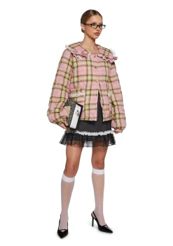 Sugar Thrillz Outerwear|Plus*Sweet Love Story Quilted Jacket