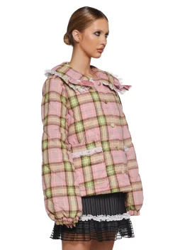 Sugar Thrillz Outerwear|Plus*Sweet Love Story Quilted Jacket