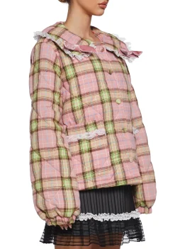 Sugar Thrillz Outerwear|Plus*Sweet Love Story Quilted Jacket
