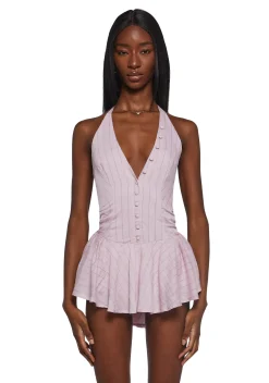 New Pink Dresses*Sweet Sensations Halter Dress