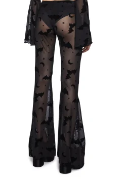 The Grave Girls Bottoms|Pants*Sweetly Sinister Flared Pants