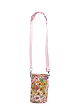Dolls Home Other Shit*Swirling Flowers Water Bottle Carrier