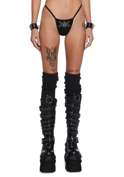 Widow Lingerie*Symbols Graphic Thong