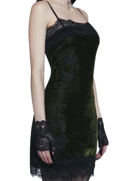Widow Dresses|Plus*Take Me To The Altar Slip Dress - Green