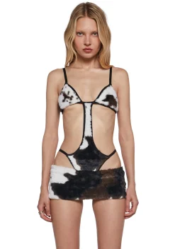 Generation Kiss Lingerie*Tammy Bodysuit And Skirt Set