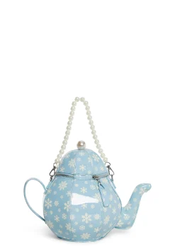 Sugar Thrillz Bags*Tea Society Handbag - Blue