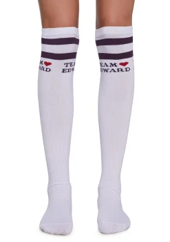 Dolls Kill x Twilight Socks & Tights*Team Edward Knee High Socks