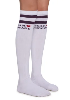 Dolls Kill x Twilight Socks & Tights*Team Edward Knee High Socks