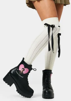 Koi Footwear Boots|Platforms*Team Edward Military Boots