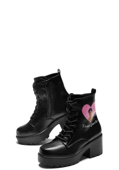Koi Footwear Boots|Platforms*Team Jacob Military Boots