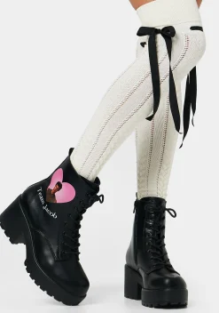 Koi Footwear Boots|Platforms*Team Jacob Military Boots