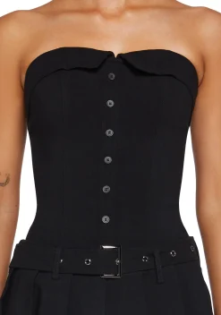 x_Hesperus Dresses|Mini Dresses*Tech Girl Rising Mini Dress - Black