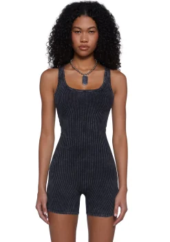 x_AEllen Jumpsuits & Rompers*Tech Sweat Knit Romper