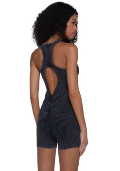 x_AEllen Jumpsuits & Rompers*Tech Sweat Knit Romper