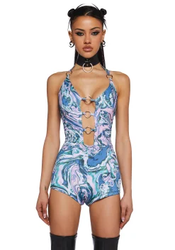 Club Exx Jumpsuits & Rompers|Plus*Techno Angel Romper