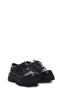 dELiA*s by Dolls Kill Flats*Teen Craft Oxford Shoes