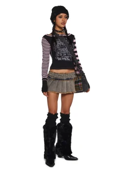 Current Mood Bottoms|Skirts*Testing Limits Skirt Belt