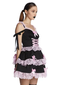 Widow Dresses|Mini Dresses*Thank Goth For You Mini Dress