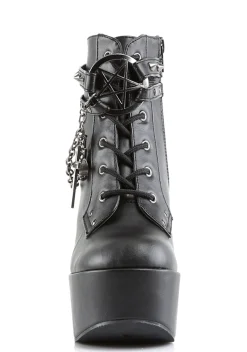 Demonia Heels*The Craft Studded Wedge Boot