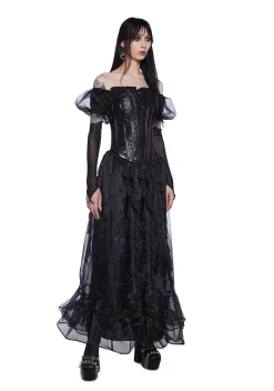 Dolls Kill X Beetlejuice Dresses*The Delores Maxi Dress