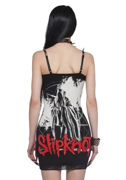 Dolls Kill x Slipknot Dresses|Plus*The Heretic Anthem Bodycon Dress