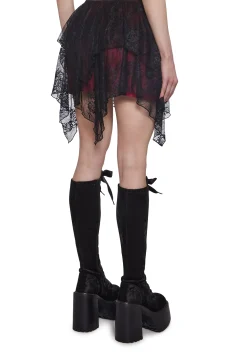 Widow Bottoms|Skirts*The Seventh Sense Mini Skirt
