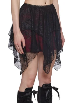 Widow Bottoms|Skirts*The Seventh Sense Mini Skirt