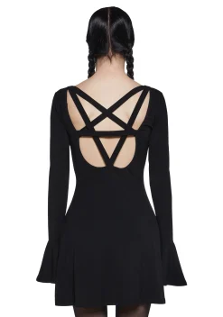 Widow Dresses*The Worst Of Her Pentagram Dress