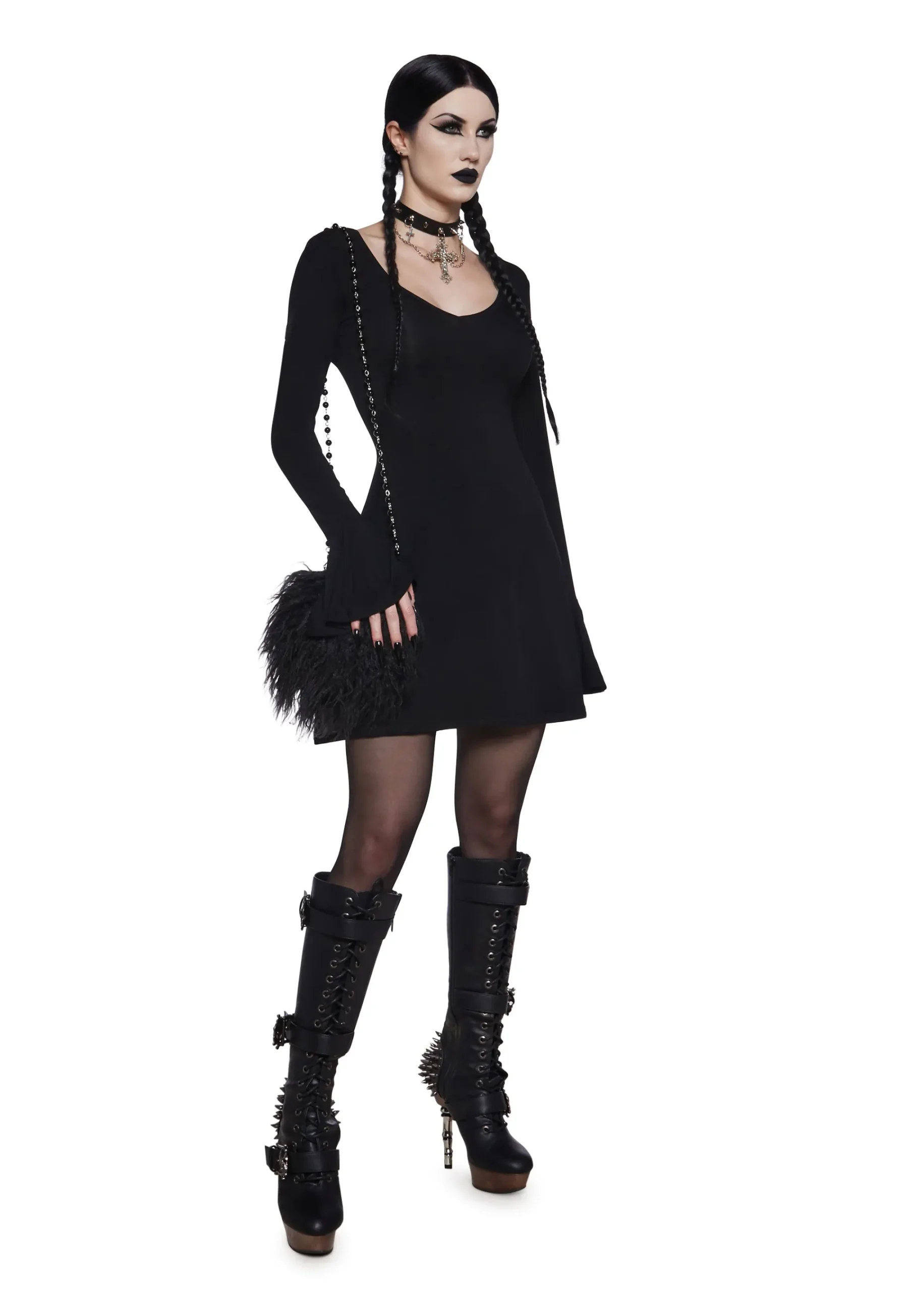 Widow Dresses*The Worst Of Her Pentagram Dress