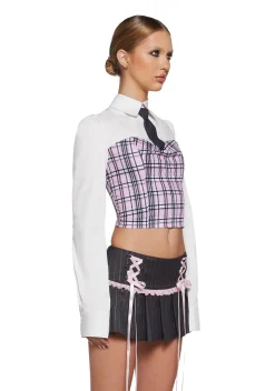 Sugar Thrillz Tops*The Write Place Long Sleeve Top