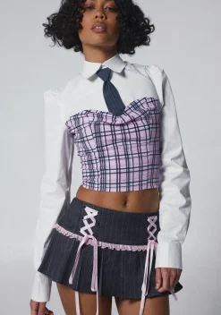 Sugar Thrillz Tops*The Write Place Long Sleeve Top