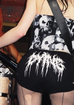 Widow Bottoms|Shorts*Thinking Rambunctious Shredded Shorts