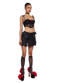 Sugar Thrillz Bottoms|Skirts*Ti Amo Mini Skirt