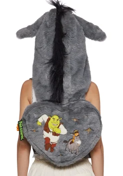 Dolls Kill x Shrek Bags*To The Rescue Donkey Backpack