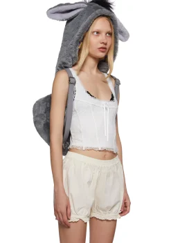 Dolls Kill x Shrek Bags*To The Rescue Donkey Backpack