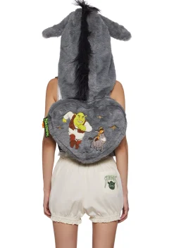 Dolls Kill x Shrek Bags*To The Rescue Donkey Backpack