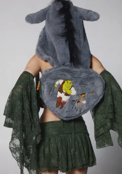 Dolls Kill x Shrek Bags*To The Rescue Donkey Backpack
