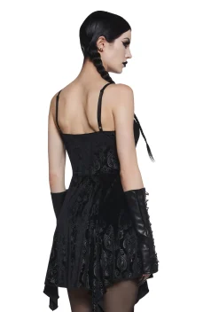 Widow Dresses|Plus*Too Far Gone Velvet Dress